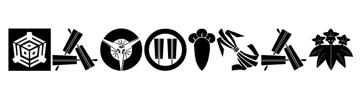 Oriental Icons II  Free Fonts Download