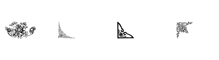 Dover Chinese Motif Design  Free Fonts Download