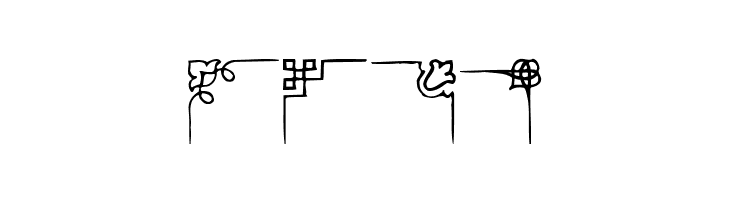 FloridVictorianOrnament  Free Fonts Download