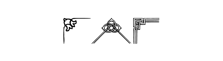 FloridVictorianOrnament  Free Fonts Download