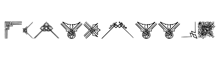 FloridVictorianOrnament  Free Fonts Download