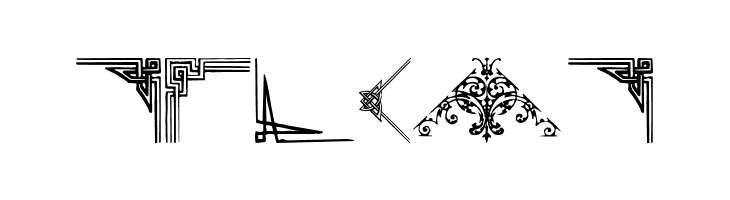 FloridVictorianOrnament  Free Fonts Download