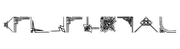 FloridVictorianOrnament  Free Fonts Download