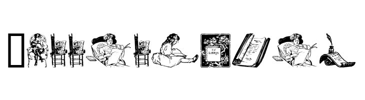 OldFashioned Illus.  Free Fonts Download