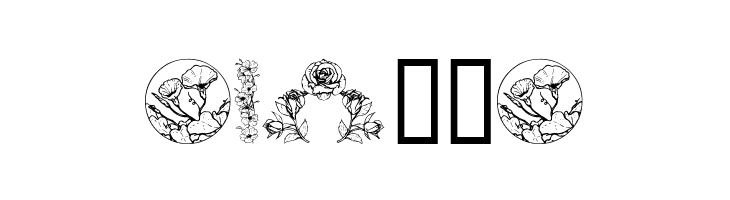 Dover Floral and Design II  Free Fonts Download
