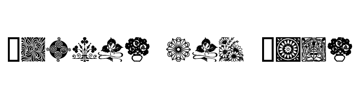 DesignerMotifsThree  Free Fonts Download