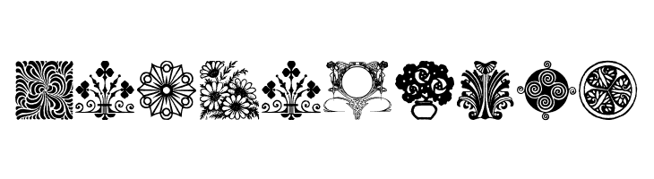 DesignerMotifsThree  Free Fonts Download