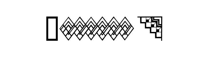 ArtDeco Motif  Free Fonts Download