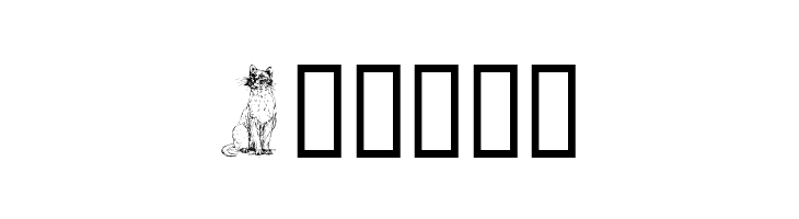 Kitty the Cat  Free Fonts Download
