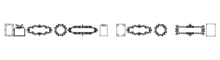 Frames and Headers  Free Fonts Download