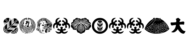 Oriental Icons  Free Fonts Download