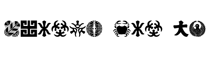Oriental Icons  Free Fonts Download