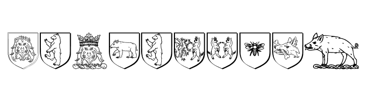Heraldics  Free Fonts Download