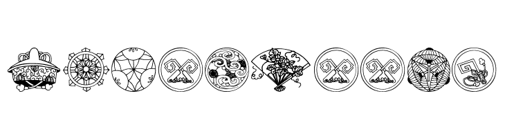 Dover Japanese Design  Free Fonts Download