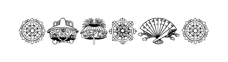 Dover Japanese Design  Free Fonts Download