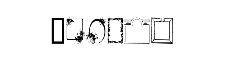 FramesAndBorders  Free Fonts Download