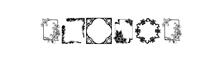 FramesAndBorders  Free Fonts Download