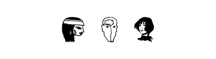 Faces2Faces  Free Fonts Download