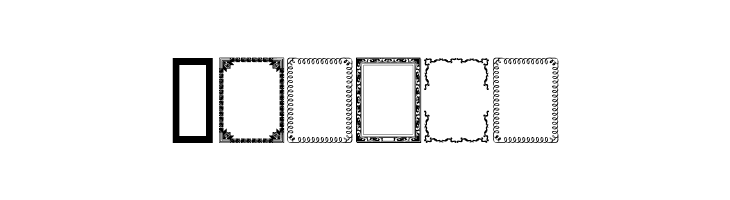 DesignerFramesTwo  Free Fonts Download