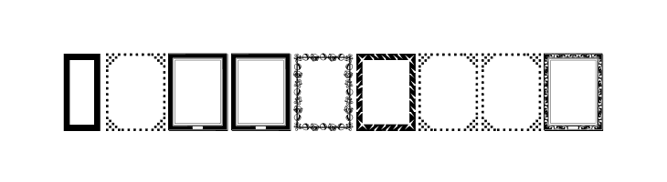 DesignerFramesTwo  Free Fonts Download