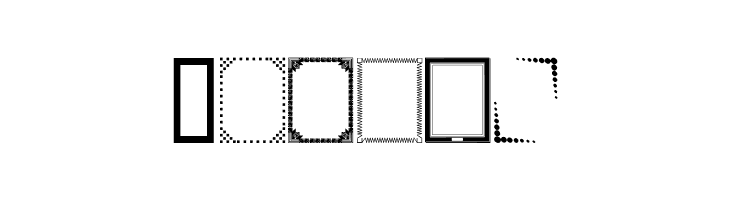 DesignerFramesTwo  Free Fonts Download