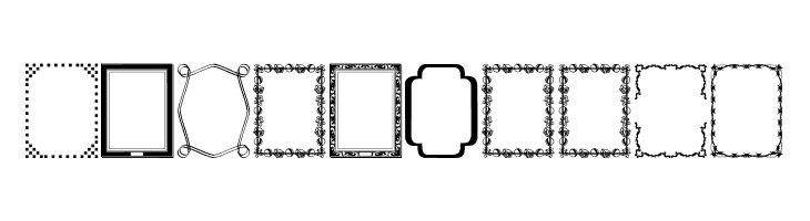 DesignerFramesTwo  Free Fonts Download
