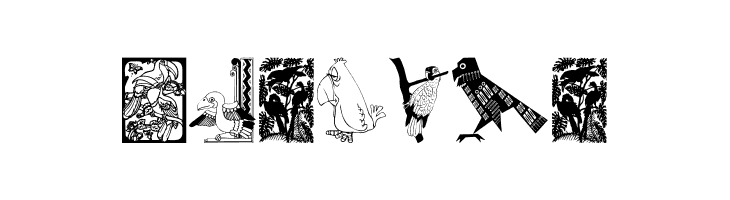 Moyra's Parrots  Free Fonts Download