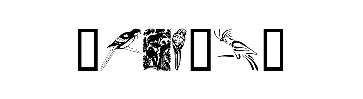 Moyra's Parrots  Free Fonts Download