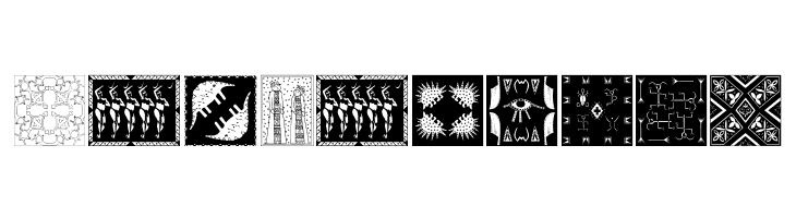 AfricanPattern  Free Fonts Download