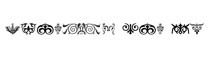 Ornamental Decoration II  Free Fonts Download