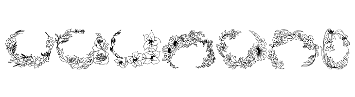 DBL Flower Delight  Free Fonts Download