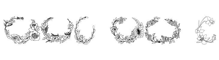 DBL Flower Delight  Free Fonts Download