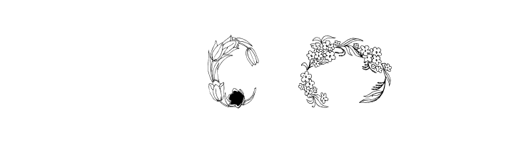 DBL Flower Delight  Free Fonts Download