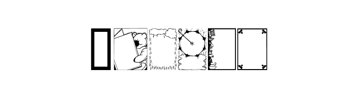 Just Frames  Free Fonts Download