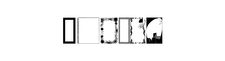 Just Frames  Free Fonts Download