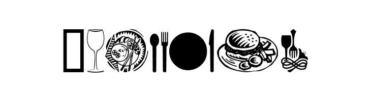 It's served  Free Fonts Download