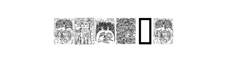 Cats  Free Fonts Download