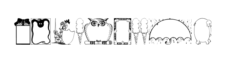 KiddyFrames  Free Fonts Download