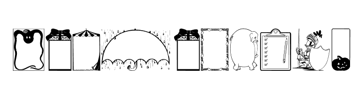 KiddyFrames  Free Fonts Download