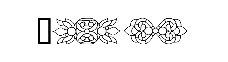 Victorian Window  Free Fonts Download