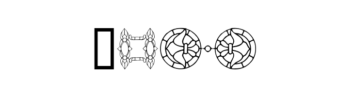 Victorian Window  Free Fonts Download