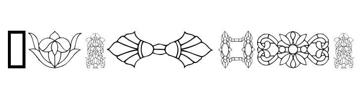 Victorian Window  Free Fonts Download