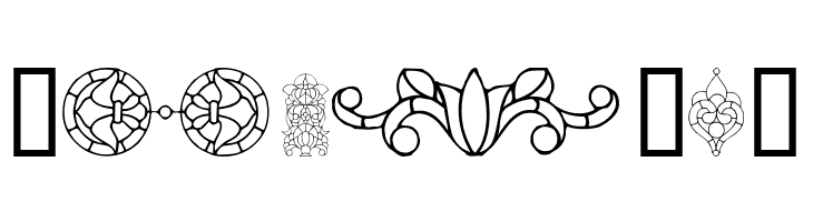 Victorian Window  Free Fonts Download