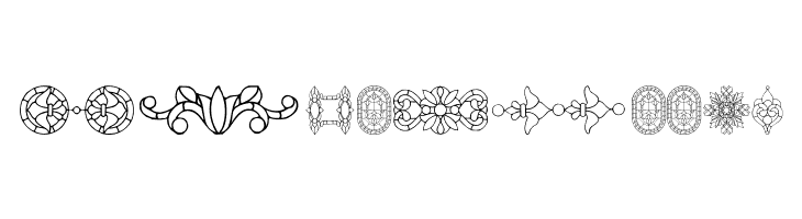 Victorian Window  Free Fonts Download