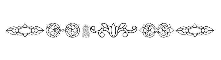 Victorian Window  Free Fonts Download