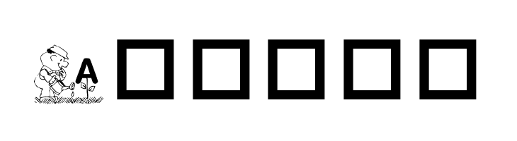 KR Garden for Sue  Free Fonts Download