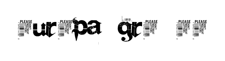 Frakturika Demo  Free Fonts Download