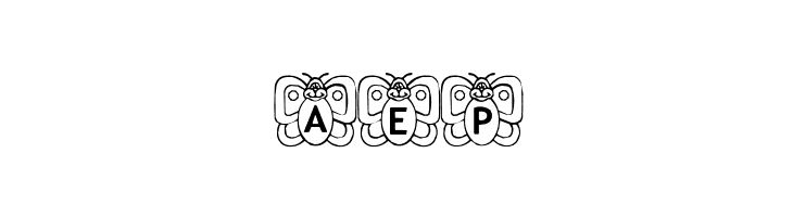Butterfly In My Garden  Free Fonts Download