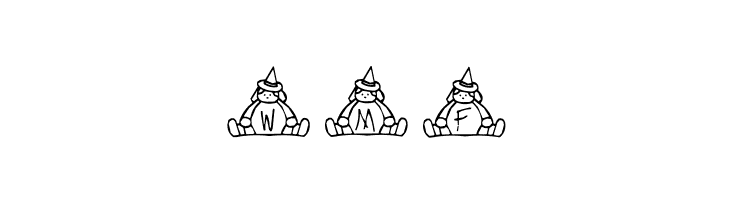 BillyBear Halloween  Free Fonts Download