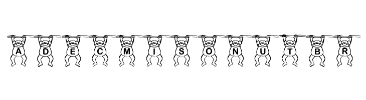 BB Monkey  Free Fonts Download